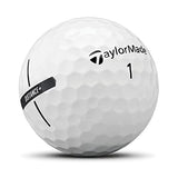 TaylorMade Golf 2021 TAYLORMADE DISTANCE+ DOZEN GOLF BALLS, WHITE