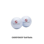 CADDYSACK Golf Ball Holder Set with 2 Golf Balls, Weighted Ball Marker, Golf Towel & Carabiner Clip – Fun Golf Gift, Perfect for Tournaments, Bachelor Parties & Other Special Occasions