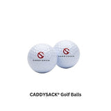 CADDYSACK Golf Ball Holder Set with 2 Golf Balls, Weighted Ball Marker, Golf Towel & Carabiner Clip – Fun Golf Gift, Perfect for Tournaments, Bachelor Parties & Other Special Occasions