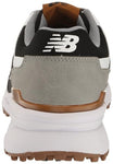New Balance Men's 997 SL Golf Shoe, Black/White, 9 Wide
