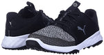PUMA Golf Men's Grip Fusion Sport Golf Shoe, Puma Black-Quiet Shade, 10 M US