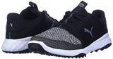 PUMA Golf Men's Grip Fusion Sport Golf Shoe, Puma Black-Quiet Shade, 10 M US