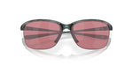 Oakley Women's Oo9191 Unstoppable Rectangular Sunglasses, Crystal Black/Prizm Dark Golf, 65 mm