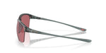 Oakley Women's Oo9191 Unstoppable Rectangular Sunglasses, Crystal Black/Prizm Dark Golf, 65 mm