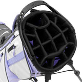 Nike Air Hybrid 2 Golf Carry Stand Bag (White/Iron Grey/Purple Pulse)