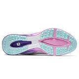 FootJoy Women's FJ Fuel Sport Previous Season Style Golf Shoe, White/Pink/Purple, 7.5