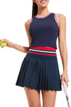 Two Piece Tennis Skirt Set