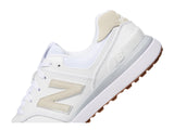 New Balance Women's 574 Greens v2 Golf Shoe, White, 9.5