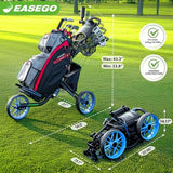 EASEGO Golf Push Cart 3 Wheel :