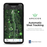 Arccos Smart Sensors: Automatic Golf Game Tracking System, A.I. Powered Caddie, A.I. GPS Rangefinder & Smart Club Distances