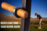 StogieStay Magnetic Stogie Holder - Portable Stogie Clip for Golf Carts & Accessories for Men - Premium Golf Gifts - Perfect for Fishing, Grilling, Camping & Sporting Events