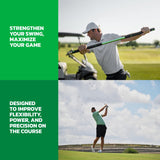 GolfForever Value Bundle | Golf Swing Trainer & Personalized Training Program | Premium Golf Training Aid & Program to Improve Strength, Flexibility, Power & Speed | Proven by Golfer Scottie Scheffler