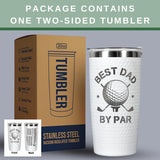 Golf Gifts for Dad - Golf Christmas Gifts - Dad Golf Gifts - Golf Gifts for Men, Dad, Husband, Grandpa - Funny Golf Gifts - Golf Gifts for Men Golfers - Golf Christmas Gift - 20 Oz Golf Tumbler