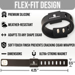 StogieStay Magnetic Stogie Holder - Portable Stogie Clip for Golf Carts & Accessories for Men - Premium Golf Gifts - Perfect for Fishing, Grilling, Camping & Sporting Events