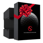 CADDYSACK Golf Ball Holder Set with 2 Golf Balls, Weighted Ball Marker, Golf Towel & Carabiner Clip – Fun Golf Gift, Perfect for Tournaments, Bachelor Parties & Other Special Occasions