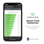 Arccos Smart Sensors: Automatic Golf Game Tracking System, A.I. Powered Caddie, A.I. GPS Rangefinder & Smart Club Distances