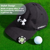 SlopeMaster ProGreen Reader - Golf Ball Marker with High Precision Green Reading Aid Golf Accessories for Men Women(Black)