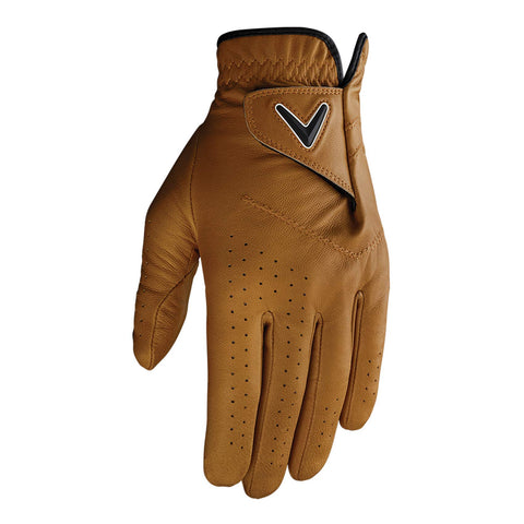 Callaway Golf Opti Color Glove (Worn on Left Hand, Standard, X-Large, Tan)