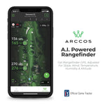 Arccos Smart Sensors: Automatic Golf Game Tracking System, A.I. Powered Caddie, A.I. GPS Rangefinder & Smart Club Distances