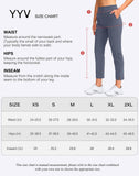 YYV Women's Golf Pants Stretch Work Ankle Pants High Waist Dress Pants with Pockets for Yoga Business Travel Casual(White Small)