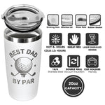 Golf Gifts for Dad - Golf Christmas Gifts - Dad Golf Gifts - Golf Gifts for Men, Dad, Husband, Grandpa - Funny Golf Gifts - Golf Gifts for Men Golfers - Golf Christmas Gift - 20 Oz Golf Tumbler