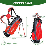 XDriveMax 6 Pieces Kids Golf Club Set, Junior Golf Club Set