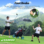 EASEGO Golf Push Cart 3 Wheel :