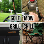 StogieStay Magnetic Stogie Holder - Portable Stogie Clip for Golf Carts & Accessories for Men - Premium Golf Gifts - Perfect for Fishing, Grilling, Camping & Sporting Events