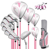 PGM Women's Golf Club Set with 11pcs Clubs -