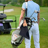 CADDYSACK Golf Ball Holder Set with 2 Golf Balls, Weighted Ball Marker, Golf Towel & Carabiner Clip – Fun Golf Gift, Perfect for Tournaments, Bachelor Parties & Other Special Occasions
