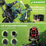 EASEGO Golf Push Cart 3 Wheel :