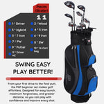 PGF Men's Gold TP Complete Golf Club Package Set