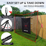 Bearwill Golf Net, 10x7ft Heavy Duty Golf Practice Nets