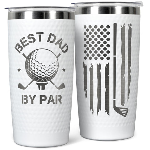 Golf Gifts for Dad - Golf Christmas Gifts - Dad Golf Gifts - Golf Gifts for Men, Dad, Husband, Grandpa - Funny Golf Gifts - Golf Gifts for Men Golfers - Golf Christmas Gift - 20 Oz Golf Tumbler