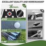 Golf Net, Golf Practice Net with Golf Mat, Golf Hitting Aid Nets 10x7FT for Backyard Driving Chipping Training Swing with Target/Mat/Balls/Tee Outdoor& Indoor–Golf Gifts for Men/Dad/Him | Golf Lovers