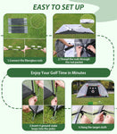 Golf Net, 10x7ft Golf Hitting Aid