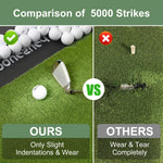 Integrated 5x4ft Golf Mat with Ball Tray, Thickening Golf Mats