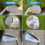 FORTIVO Golf Club Polish - Golf Club Head and Groove Cleaner, Rust Remover for Metal, Zinc, Aluminum, Steel, Easy to Use Club Cleaner, Instant Rust, Scuff and Stain Remover - 8oz