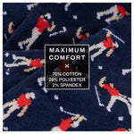 Funny Angry Golfer Socks
