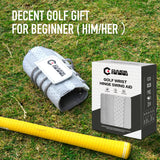 GAIARENA Golf Wrist Brace Wrist Hinge Swing Aid, Efficient Golf Swing Training Equipment Wrist Hinge Trainer to Correct Wrist Angle & Develop Muscle Memory for Golf Beginners (Right-Handed Golfer)