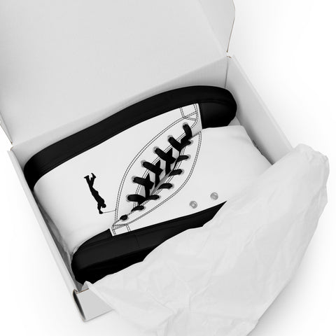 Men’s high top canvas shoes