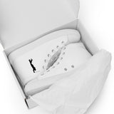 Men’s high top canvas shoes