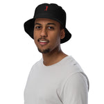 MONTANA WHITE Pro/Am BUCKET HAT Red Logo