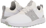PUMA Men's Ignite Articulate Golf Shoe, White Silver/High-Rise, 12