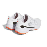 adidas Men's ZG23 Boa Golf Shoes, Ftwr White/Core Black/Semi Solar Red, 7.5 Wide