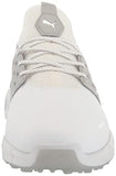 PUMA Men's Ignite Articulate Golf Shoe, White Silver/High-Rise, 12