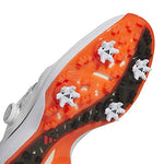 adidas Men's ZG23 Boa Golf Shoes, Ftwr White/Core Black/Semi Solar Red, 7.5 Wide