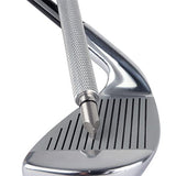 Bulex Golf Club Groove Sharpener, Re-Grooving Tool and Cleaner for Wedges & Irons - Generate Optimal Backspin - Suitable for U & V-Grooves