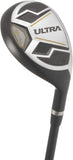 WILSON Men's Complete Golf Club Package Sets - Ultra, Ultra Plus, Deep Red Tour