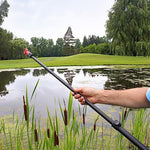 Izzo Golf The Claw Golf Ball Retriever - 15ft Extension Retriever for Retrieving Golf Balls, Black